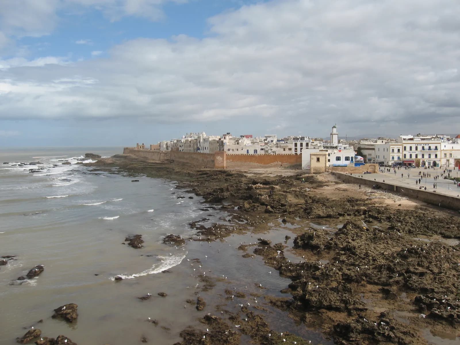 Essaouira’s ramparts facing the Atlantic